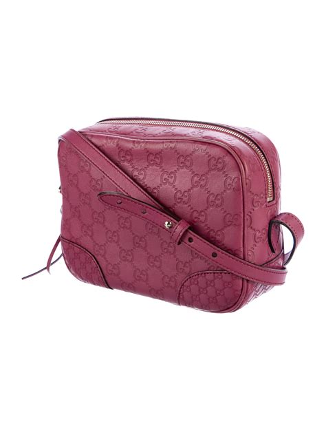 gucci guccissima crossbody bag zip|Gucci crossbody bag women.